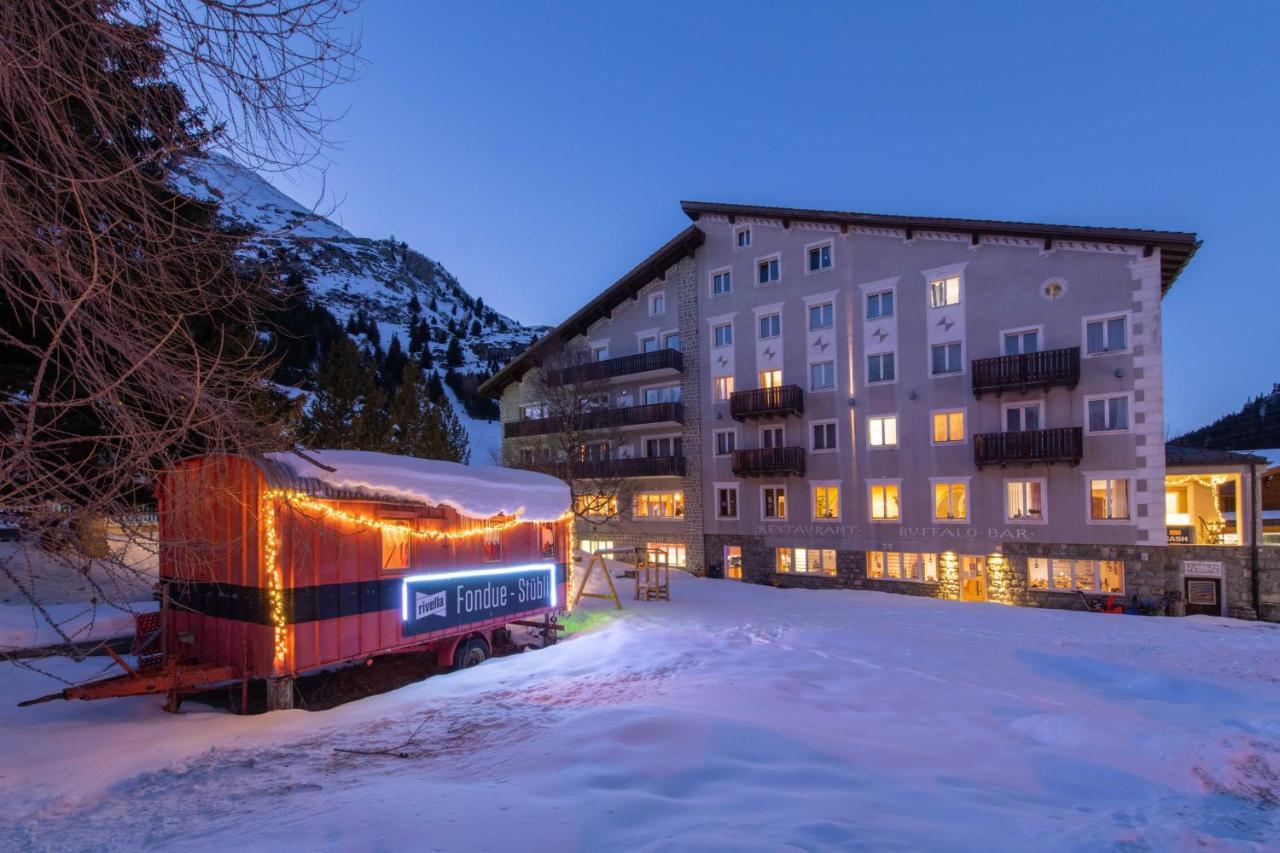 Hotel Grischuna Bivio Exteriör bild